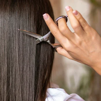Professional haircut and haircare services at Dubai salon