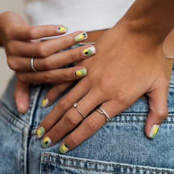 Nail art and manicure at beauty salon in Dubai